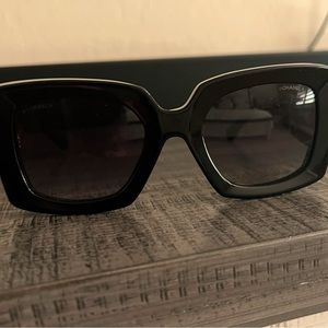 Authentic Chanel sunglasses, never used! Bought last summer in Santorini, Greece